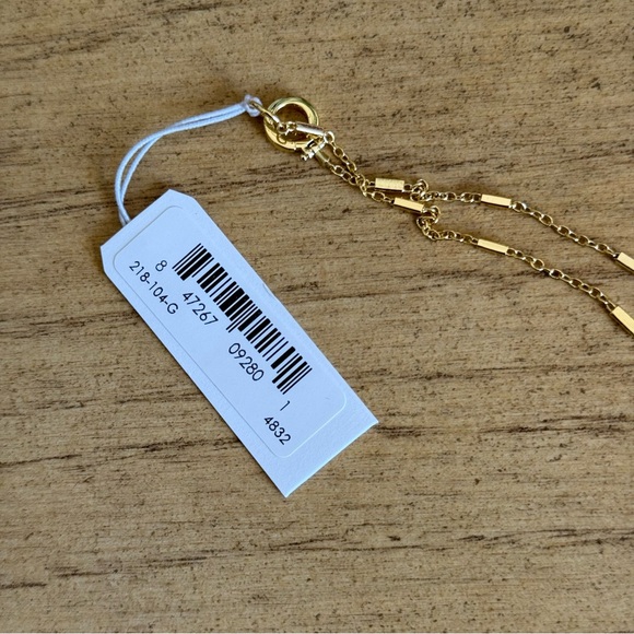 Gorjana Delicate Beaded Gold Necklace - Picture 4 of 13